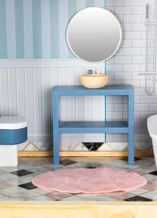 Wooden Dollhouse Crystal with LED Lights