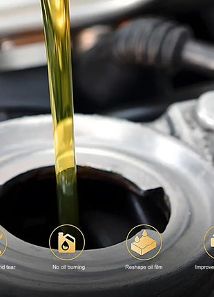 60ml Engine Anti-Wear Protective Agent Noise Reduction Jitter Strong Burning Engine Oil Liquid Additive Car Supplies - Riparo82
