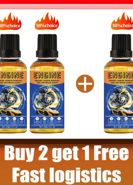 Car Engine Wear Repair Agent Reduce Fuel Consumption Gasoline Diesel Oil Additive Engine Cleaner Catalytic Converter - Riparo82