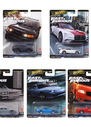 Disponibile Hot Wheels Serie Fast And Furious Hnw46-H 1/64 Ford Cast Vehicle Modello da collezione premium Giocattolo Regali per ragazzi