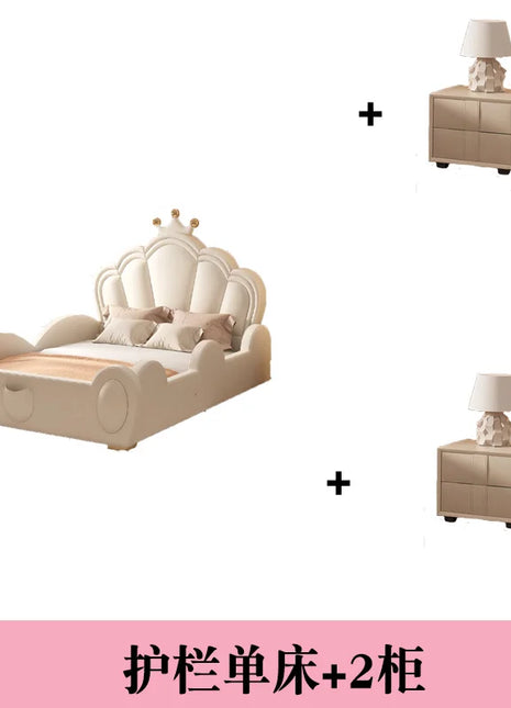 Scale Scivolo Letti per bambini Minimalista Semplice Design bianco Letti moderni per bambini Singolo personalizzato in legno Lettino Per Bambini Mobili per la casa