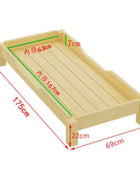 Personalizzato Montessori in legno massello impilabile culla asilo nido mobili vivaio in età prescolare infantile sonno installazione area di riposo precoce Le