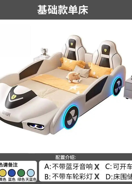 Letto matrimoniale per bambini dal design unico Lusso europeo di lusso pieghevole per bambini Letto matrimoniale moderno Cama Mobili matrimoniali per la casa