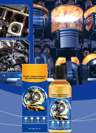 Car Engine Wear Repair Agent Reduce Fuel Consumption Gasoline Diesel Oil Additive Engine Cleaner Catalytic Converter - Riparo82
