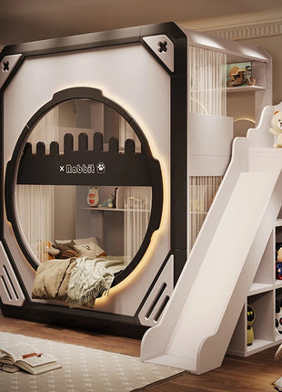 Letti per bambini nordici normali Decorazione Letto per bambini dal design singolo bianco semplice Stile principessa Moderno Lettino Per Bambini Mobili per la casa