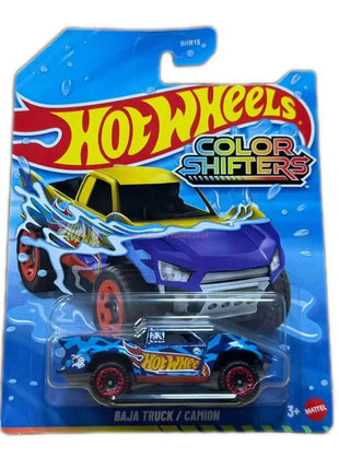 Hot Wheels BHR15 Serie Termosensibile che Cambia Colore, Modellini Auto in Metallo Pressofuso, Giocattoli da Scrivania per Ragazzi, Regali di Compleanno