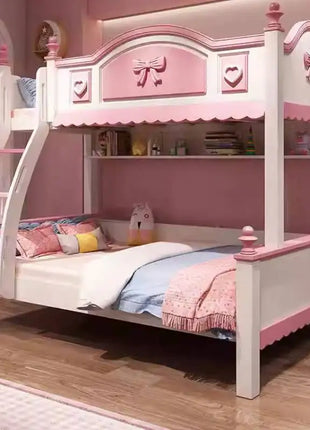 Letti per bambini Luxuce a baldacchino Sicurezza espandibile Design bianco Letto per bambini moderno Principessa Singolo Personalizzato Lettino Per Bambini Mobili per la casa