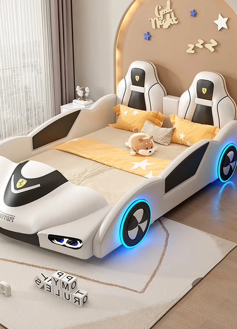 Letto matrimoniale per bambini dal design unico Lusso europeo di lusso pieghevole per bambini Letto matrimoniale moderno Cama Mobili matrimoniali per la casa