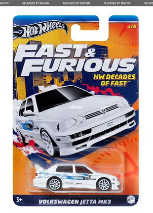 Hot Wheels Cars 67 El Camino Volkswagen Jetta MK3 1/64 Metal Die-cast Model Collection veicoli giocattolo HNR88