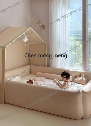 Letti per bambini di sicurezza semplici Europa Singolo design normale personalizzato Letto per bambini Box per bambini Mobili moderni Cama Infantil per la casa