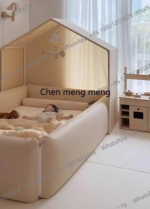 Letti per bambini di sicurezza semplici Europa Singolo design normale personalizzato Letto per bambini Box per bambini Mobili moderni Cama Infantil per la casa