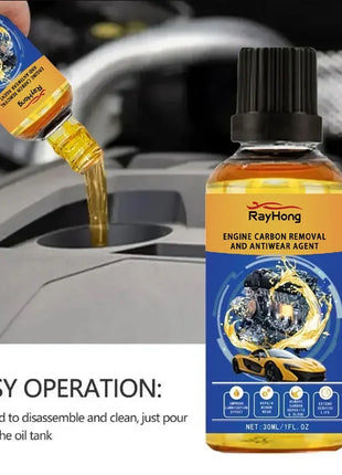 Car Engine Wear Repair Agent Reduce Fuel Consumption Gasoline Diesel Oil Additive Engine Cleaner Catalytic Converter - Riparo82