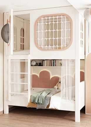 Luxuce Nordic Loft Letti per bambini Decker Guard Rails Personalizzato Single Girls Letti per bambini Stile moderno Camas Infantiles Mobili per la casa