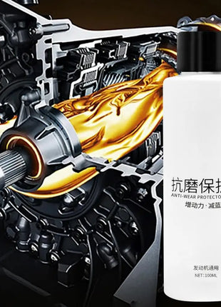 Oil Additive For Car Engine 100ML Engine Oil Additive & Protection Advanced Friction And Stiction Eliminator For Lawn Mower - Riparo82