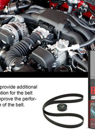 Belt Noise Spray 100ml Belt Noise Lubrication Protection Spray Spray-On Dressing Noise Lubrication Protection Friction Reducer - Riparo82