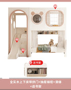 Luxuce Nordic Loft Letti per bambini Decker Guard Rails Personalizzato Single Girls Letti per bambini Stile moderno Camas Infantiles Mobili per la casa