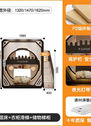 Letti per bambini nordici normali Decorazione Letto per bambini dal design singolo bianco semplice Stile principessa Moderno Lettino Per Bambini Mobili per la casa