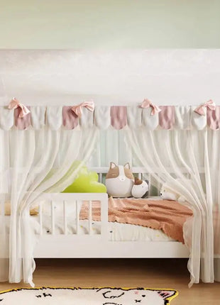 Letti per bambini in legno di sicurezza, semplici e lussuosi, design singolo, per ragazzi, letto per bambini, stile moderno, personalizzato, mobili per la casa