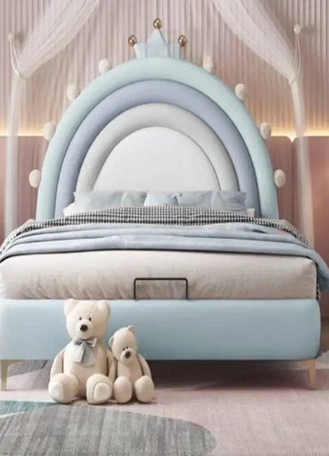 Letti per bambini rosa Europa Decorazione Letti per bambini in legno personalizzati economici semplici Design singolo Moderno Lettino Per Bambini Mobili per la casa