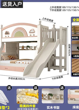 Letto per Bambini Espandibile con Baldacchino, Design Moderno e Semplice, Letto Principessa di Lusso per Ragazze, Arredamento per la Casa