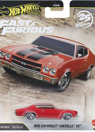 Hot Wheels Fast & Furious Mix 25° Anniversario Modellino Auto in Scala 1:64 Nuovo 2026 Giocattolo da Collezione