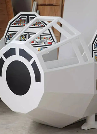 Letti per bambini nordici normali Decorazione Letto per bambini dal design singolo bianco semplice Stile principessa per ragazze Lettino Per Bambini Mobili per la casa