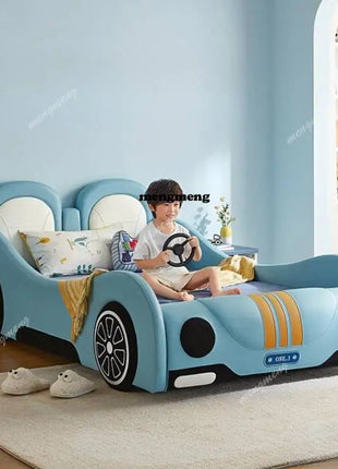 Lettino a forma di auto con sponde di sicurezza, design europeo, box per bambini, mobili moderni per la casa