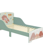 ZONEKIZ Cama Infantil de Madera 143x77x60 cm para Niños de 3-6 Anni Carga 40 kg