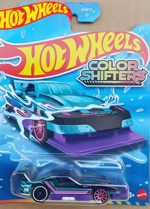Hot Wheels BHR15 Serie Termosensibile che Cambia Colore, Modellini Auto in Metallo Pressofuso, Giocattoli da Scrivania per Ragazzi, Regali di Compleanno