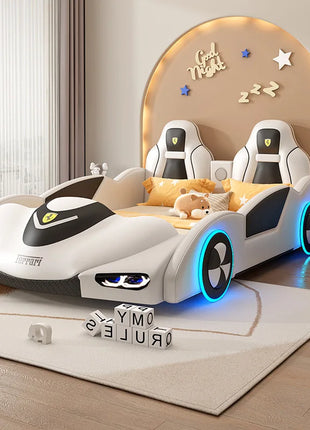 Letto matrimoniale per bambini dal design unico Lusso europeo di lusso pieghevole per bambini Letto matrimoniale moderno Cama Mobili matrimoniali per la casa