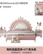 Letti per bambini rosa Europa Decorazione Letti per bambini in legno personalizzati economici semplici Design singolo Moderno Lettino Per Bambini Mobili per la casa