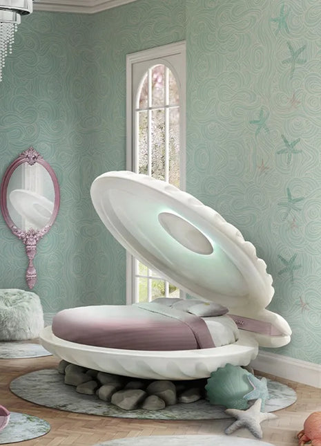 Luxuce Europe Letti per bambini Decorazione Baldacchino Sicurezza Design personalizzato Letto per bambini Principessa moderna Cama Infantil Mobili per la casa