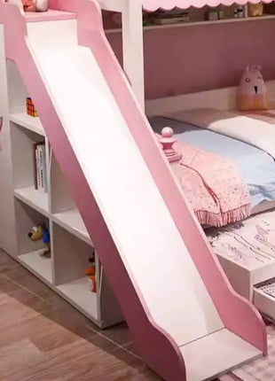 Letti per bambini Luxuce a baldacchino Sicurezza espandibile Design bianco Letto per bambini moderno Principessa Singolo Personalizzato Lettino Per Bambini Mobili per la casa