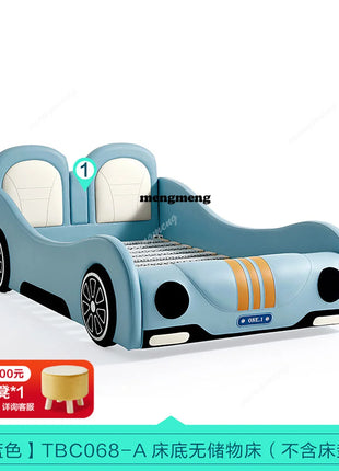 Lettino a forma di auto con sponde di sicurezza, design europeo, box per bambini, mobili moderni per la casa