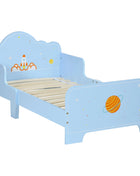 Zonekiz Letto per Bambini in Legno 143X74X59 cm per Bambini 3-6 Anni Carico 80 kg