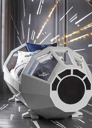 Letti per bambini nordici normali Decorazione Letto per bambini dal design singolo bianco semplice Stile principessa per ragazze Lettino Per Bambini Mobili per la casa