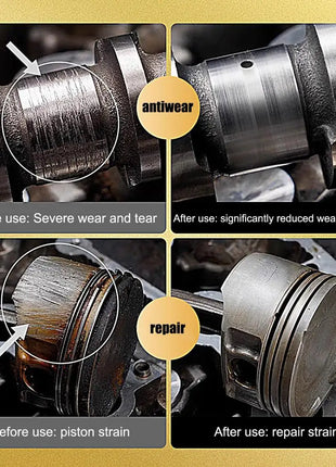 60ml Engine Anti-Wear Protective Agent Noise Reduction Jitter Strong Burning Engine Oil Liquid Additive Car Supplies - Riparo82