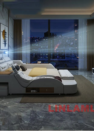 Linlamlim moderno multifunzionale Tech SMART BED 2 persone |