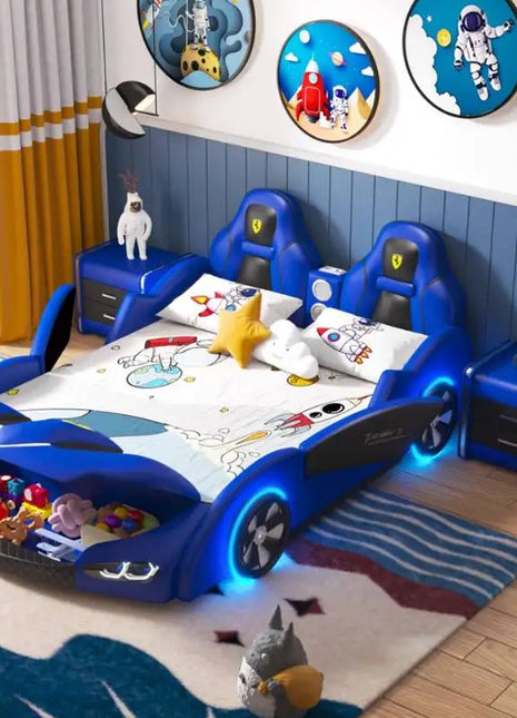 # *t Letti per bambini a forma di auto nordica Giocattoli di sicurezza Conservazione Design singolo Ragazzi Letto per bambini Box per bambini Camas Infantiles Mobili Home.k
