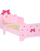 Zonekiz Letto per Bambini in Legno 143X74X59 cm per Bambini 3-6 Anni Carico 80 kg