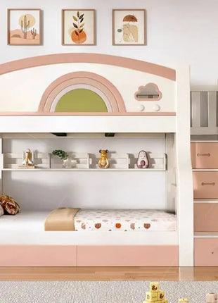 Letto per Bambini Espandibile con Baldacchino, Design Moderno e Semplice, Letto Principessa di Lusso per Ragazze, Arredamento per la Casa