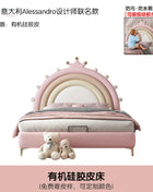 Letti per bambini rosa Europa Decorazione Letti per bambini in legno personalizzati economici semplici Design singolo Moderno Lettino Per Bambini Mobili per la casa