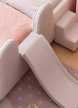 Scale Scivolo Letti per bambini Minimalista Semplice Design bianco Letti moderni per bambini Singolo personalizzato in legno Lettino Per Bambini Mobili per la casa