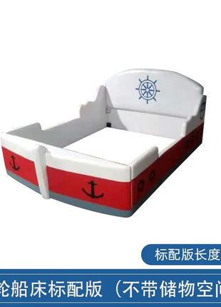 Decorazione europea Letti per bambini Telaio di sicurezza in legno Letto singolo in stile moderno per bambini Design per ragazzi Cama Infantil Mobili per la casa