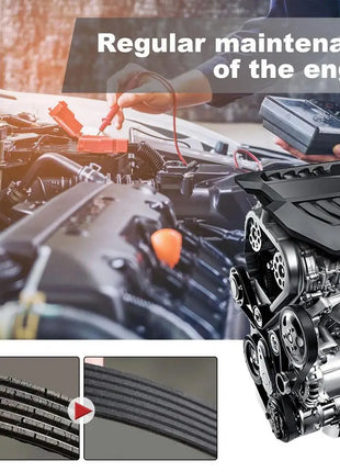 Belt Noise Spray 100ml Belt Noise Lubrication Protection Spray Spray-On Dressing Noise Lubrication Protection Friction Reducer - Riparo82