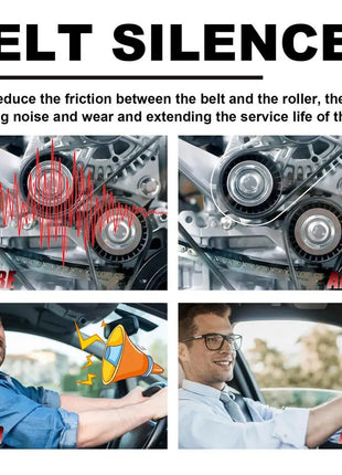 Belt Noise Spray 100ml Belt Noise Lubrication Protection Spray Spray-On Dressing Noise Lubrication Protection Friction Reducer - Riparo82