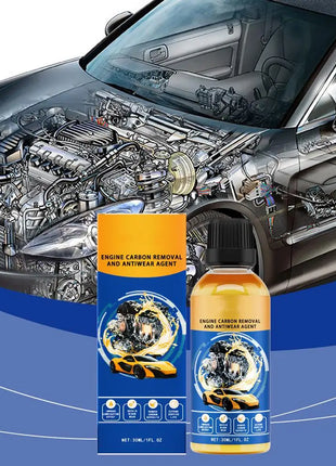 Car Engine Wear Repair Agent Reduce Fuel Consumption Gasoline Diesel Oil Additive Engine Cleaner Catalytic Converter - Riparo82