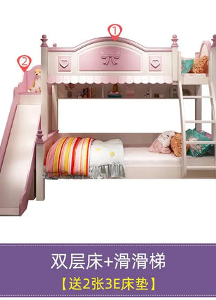 Letti per bambini Luxuce a baldacchino Sicurezza espandibile Design bianco Letto per bambini moderno Principessa Singolo Personalizzato Lettino Per Bambini Mobili per la casa