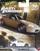 Hot Wheels Premium 2026 Veloce e Furioso 25° Anniv. '94 HONDA DEL SOL 1:64 pressofuso in lega di metallo corpo classico film auto da collezione