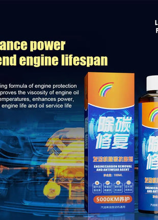 Auto engine anti-wear additives car engine maintenance anti-wear noise reduction lubricant kinetic energy enhancement additive - Riparo82